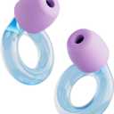 Loop Engage Kids 2 Ear Plugs (6-12yrs)  Reusable Everyday Noise Relief for Kids | Kids Earplugs for Focus, Anxiety, Stress, School, Home, Playtime  16 dB Noise Reduction Ear Plugs (Blue)