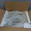 Boho Table Lamps Set of 2, Farmhouse 3-Way Dimmable Touch Nightstand Lamp with 2 USB Charging Ports, White Vintage Bedside Lamp for Bedroom Living Room End Table (Bulbs Included) (Cream)