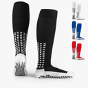 LUX Anti Slip Soccer Knee Socks,Non Slip Football/Basketball/Hockey Sports Grip Socks