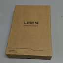 LISEN iPad Stand Tablet Holder - Foldable iPad a16 Accessories Kindle Bed Home Gadgets Men Gifts Office Desk Accessories for Women, Portable Monitor Stand for Tablet Galaxy Tab Fire HD 4-15.9" Black