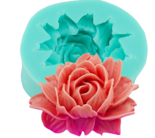 QDMOLDS Chrysanthemum Silicone Mold Flower Fondant Molds For Flower Cake Decoration Chocolate Candy Cupcake Topper Polymer Clay Gum Paste