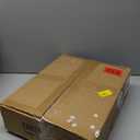 Furnulem 6 Tier Corner Shelf with LED Light, 67.5 Tall Standing Shelf Organizer, Narrow Bookshelf with Storage Rack for Wall Corner, Living Room, Bedroom, Metal Frame, Wood Display Shelf (Rustic Brown)