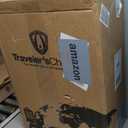 Traveler's Choice Pagosa Hardshell Expandable Luggage with Spinner Wheels, Baby Blue, 26-Inch Medium