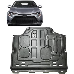 Mud Flaps Engine Guards for Toyota Corolla 2020 2021 2022 2023 2024 2025 Front Engine Splash Shield Guards Suitable for Corolla Under Engine Cover Directly Replace Original One Black