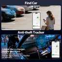 LIONO Car GPS Tracker & Charger with Built-in Rechargeable Battery, GPS Tracker for Vehicles, Hidden Car Tracker for Anti-Theft & Parking Location, for Family& Fleets, No Monthly Fee, No SIM, iOS Only