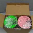 Stainless Steels Fit for Ninja Creami Containers- 4 Pack, 16oz Cups, Compatible with Ninja NC301, NC300, NC299AMZ, Fit for Ninja Creami Stainless Steel Pint, Silicone Lids, NC301 Creami Containers