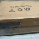 Yicensen 10 Inch High Profile King Box Spring Heavy Duty Metal King Size Box Spring with Fabric Cover, Sturdy Mattress Foundation, Easy Assembly, Noise Free, Black