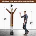 6FT Tall Inflatable Tube Man Eagle Wacky Wavy Dancing Guy (9''Diameter) for Outdoor Decoration Advertising Business Promotion (Blower Not Included)