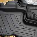 GALVAGNITE Floor Mats for Toyota Highlander 2020-2026, All Weather Floor Mats Trunk Cargo Liner with Backrest Protectors Accessories, Full Coverage Set (Fit 7 Seats)