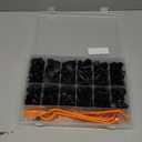 GOOACC - Kit de 240 clips de retencin a presin para automvil, remaches de plstico y sujetadores, clips para guardabarros, paneles y tapicera, con los tamaos ms populares