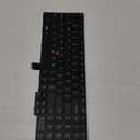 TLBTEK Keyboard Replacement with Frame and Pointer Compatible with Lenovo IBM ThinkPad E570 E570C E575 Series Laptop