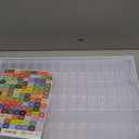 Glotrove Diamond Art Storage Containers Trays, 45pcs Diamond Painting Trays with Lids, 2-in-1 Beads, Gems & Drills Storage and Line-Up Accessories for Diamond Painting