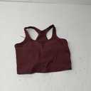 Lemedy Women Racerback Sports Bra Removable Padded Workout Yoga Crop Tank Top 4 (32) 1Pack