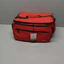 Mancro Medical Bags, Large Medication Storage Empty, Water Resistant Pill Bottle Organizer for Home, First Aid Responder Bag, Nurse Gifts, Red Medical Supply Organizer