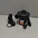 Quick-Fill Electric Air Pump with 3 Nozzles, AC 110V-120V Portable Inflator Deflator for Inflatables Pool Float Toys Air Mattress Bed Couch Swim Ring Tube Raft