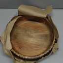 Kimona Fruit Bowls Wooden Fruit Bowl or Candy Bowl, Elevate Your Space With A Unique Bowl Centerpiece (10" X 10" X 2.5")
