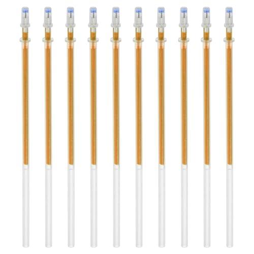 PATIKIL 1mm Gel Pens Refills, 24 Pack Sparkle Metallic Ink Bold Point for Adults Coloring Books Scrapbooking Art Drawing Journaling, Gold