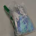 FechDitchly Retro 60s 70s Hippie Boys Costume Set 4Pcs Disco Party Outfit with TieDye Shirt, Peace Necklace for Kids Ages 412 Years (Blue, L)