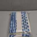 Boho Throw Pillow Covers 18x18 Set of 2 Farmhouse Decorative Cushion Case Striped Square Pillows Cover Chenille Pillow Cases Accent Neutral Pillowcase for Sofa Couch Bed,Sky Blue