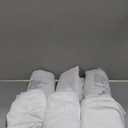 Fokitut 6 Pack Round Tablecloth, 120 Inch, Stain Resistant and Wrinkle Polyester Table Cloth, Fabric Table Cover for Kitchen Dining, Wedding, Party, Holiday Dinner-White