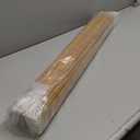 LazBlinds Cordless Blackout Bamboo Roman Shades, Room Darkening Blinds for Interior Windows, Thermal Insulated Roll Up Bamboo Blinds for Home & Patio, 33" W x 64" H, Papara Carbon