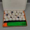 24 Packs Halloween Game Eyeball Spoon Relay Race Toy Set- Indoor Outdoor Party Supplies Decorations