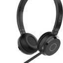Jabra Evolve 65 TE (Third Edition) Wireless Dual-Ear Headphones - Noise-Canceling Mic, 16 hrs Battery Life, Dual Connectivity, Works with All UC Platforms Like Zoom & Google Meet, Black