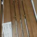 Wire Shelf Covers, Bamboo Wire Rack Covers for Pantry, Closet (4pcs, 24" W x 16" D)