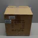 10.8in Large Glass Pendant Light Dome Hanging Pendant Light Adjustable Rods Modern Kitchen Pendant Lighting Fixtures for Kitchen Island,Dining Room,Over Sink,Bar,Black