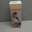 Super-Fast Heat Up Carbon Fiber Heating Pad: Back, Neck, Shoulder, Period Cramps Pain Relief, Muscle Relief, Deeper Relax, Moist/Dry Heat, Auto-Off, Machine Washable (Blue, 20" x 24") (Aurora Glow Blue)