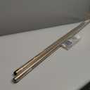 Ivilon Drapery Window Curtain Rod - End Cap Style Design 1 Inch Pole. 72 to 144 Inch Color Warm Gold