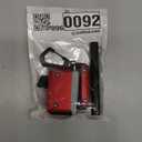 Lerobo for AirPods Pro 3 Case,(Compatible with MagSafe) with Phone Stand & Cleaning Kit,Full Drop Protection Magnetic Lock Cover Case Compatible for Apple AirPods Pro 3rd Generation,Black Red