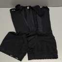 YIANNA Fajas Colombianas Shapewear for Women Tummy Control Post Surgery Full Body Shaper Butt Lifter with Zipper Crotch, L