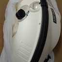 GarveeLife 12V Bumper Car with Remote Control, Battery Powered Ride On Bumper Car, 360-Degree Spin, LED Lights, 3 Speed, Safety Belt & Dual Joysticks for Toddlers Kids (White)