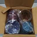US Acrylic Optix Plastic Reusable Drinking Glasses (Set of 8) 20oz Water Cups in Jewel Tone Colors | BPA-Free Tumblers, Made in USA | Top-Rack Dishwasher Safe