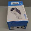 ANRAN 2K Solar Security Cameras Wireless Outdoor, 2.4Ghz WiFi Surveillance Outdoor Camera for Home Security with Embedded Solar Panel, Color Night Vision, 2-Way Talk, IP67 Waterproof, Work with Alexa (3MP-White)