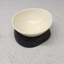 Bulldog Bowl Anti-Slip Dog Cat Dish Detachable Rubber Dog Bowl Pet Sterile Tilted Pet Feeder Slope Base