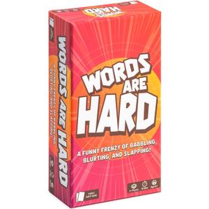 Words are Hard - Party Games - Family Card Games - for Kids 8 and up - for Adults - Family Game Night - Travel Game - Laugh Out Loud