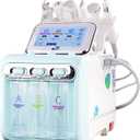 Hydrogen Oxygen Facial Care Machine Professional 6 in 1 Machine, Face Skin Care Devices for Home Beauty Salon