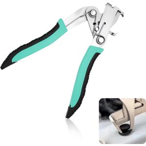 2 x 2026 New Car Clip Pliers/Disassembly Tools,Car Clip Remover Tool with Anti-Slip Grip,Multi-Functional Automotive Panel Clips Pliers for Cars Door Panel Dashboard Interior Trim (Green, 1PC)