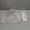 Gvnkvn Curved Makeup Vanity Mirror with Lights 17.2" Large LED Lighted Mirror, Hollywood Make Up Mirror with Lighting, Smart Touch,Detachable 5X Magnification 360 Rotation, (White,Gift Box)