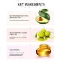 2 x 4Pcs Summer Lip Glossy Butter Balm Set, Instant Moisture Sheer Tint, Non-Sticky, Conditioning Formula to Soothe & Repair Dry, Chapped Lips, Jelly Lip Stain with Natural Scent (#1+2+3+4, 4Pcs)