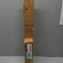 Ivilon Drapery Treatment Window Curtain Rod - Acrylic Ball 1 inch Pole. 28 to 48 Inch. Warm Gold