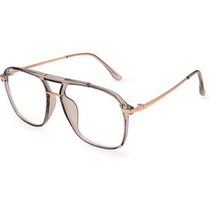 Dollger Blue light Blocking glasses for women fashion Oversized aviator, Computer GLasses Protect Your Vision Stylish Healthy