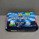 Bodhi Dog Disposable Male Dog Diapers - Super Absorbent, Leak-Proof Pee Wraps - Adjustable Fit, Comfortable Design, Advanced Moisture Control, and Wetness Indicator - Extra Large (20 Count)