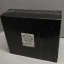 Nervure 175PCS Silver Plastic Plates - White and Silver Disposable Plates for 25 Guests Include 50Plates, 25Cups, 25Forks, 25Knives, 25Spoons, 25Napkins for Wedding & Party