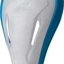 CHAMPRO Compression Boxer Shorts with Athletic Cup (Medium, White)