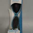 Wet Brush Pop Go Detangler, Blue Teal - Foldable, On-The-Go Design, Travel Brush, Ultrasoft IntelliFlex Bristles, Detangling Hairbrush, Built-In Mirror Handle, Wet & Dry, All Hair Types