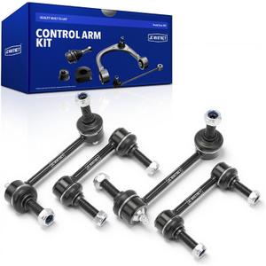 JC Whitney JFBAJCWCA00513 Set of 4 Sway Bar Link (Front & Rear) - Compatible with Jeep Grand Cherokee 2011-2015, Dodge Durango 2011-2015