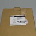 Neodrain Recessed Toilet Paper Holder, Matte Black Toilet Paper Holder Built-in, Stainless Steel Recessed Tissue Paper Roll Holder, in Wall (6X6In)